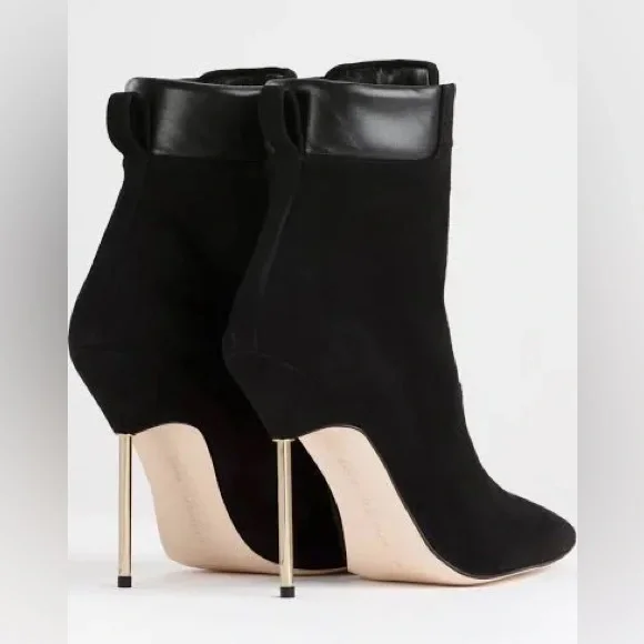 GOOD AMERICAN NWOB SCANDAL LACE UP HEEL BOOTIE - Picture 6 of 13